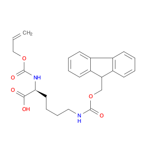 186350-56-1 N6-[(9H-Fluoren-9-ylmethoxy)carbonyl]-N2-[(2-propenyloxy)carbonyl]-L-lysine