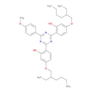 187393-00-6 Phenol,2,2'-[6-(4-methoxyphenyl)-1,3,5-triazine-2,4-diyl]bis[5-[(2-ethylhexyl)oxy]-