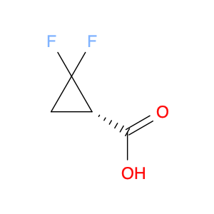 Cyclopropanecarboxylic acid, 2,2-difluoro-, (1S)-