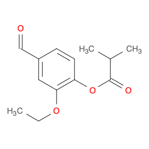 188417-26-7 Propanoic acid, 2-methyl-, 2-ethoxy-4-formylphenyl ester