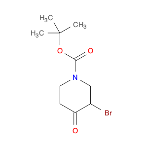 1-Piperidinecarboxylic acid, 3-bromo-4-oxo-, 1,1-dimethylethyl ester