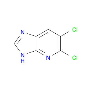 3H-Imidazo[4,5-b]pyridine, 5,6-dichloro-