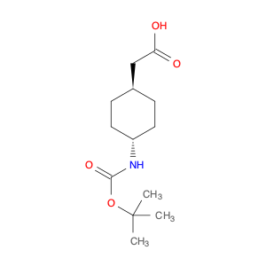 189153-10-4 Cyclohexaneacetic acid, 4-[[(1,1-dimethylethoxy)carbonyl]amino]-, trans-