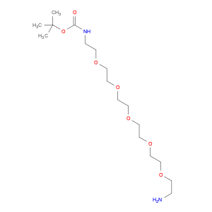 189209-27-6 5,8,11,14,17-Pentaoxa-2-azanonadecanoic acid, 19-amino-, 1,1-dimethylethyl ester