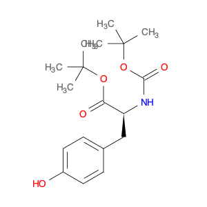 L-Tyrosine, N-[(1,1-dimethylethoxy)carbonyl]-, 1,1-dimethylethyl ester