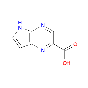 5H-pyrrolo[2,3-b]pyrazine-2-carboxylic acid