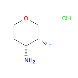 1895912-86-3 (3R,4R)-3-fluorooxan-4-amine hydrochloride