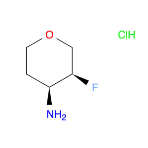 1895912-87-4 (3S,4S)-3-fluorooxan-4-amine hydrochloride