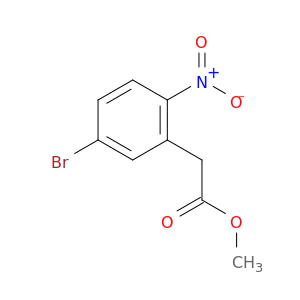 BENZENEACETIC ACID, 5-BROMO-2-NITRO-, METHYL ESTER