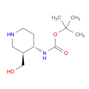 1903840-04-9 tert-butyl N-[(3S,4S)-rel-3-(hydroxymethyl)-4-piperidyl]carbamate