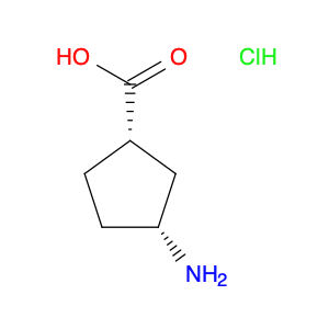 Cyclopentanecarboxylic acid, 3-amino-, hydrochloride, cis- (8CI,9CI)