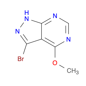 190430-36-5 1H-Pyrazolo[3,4-d]pyrimidine, 3-bromo-4-methoxy-