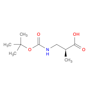 Propanoic acid, 3-[[(1,1-dimethylethoxy)carbonyl]amino]-2-methyl-, (2S)-