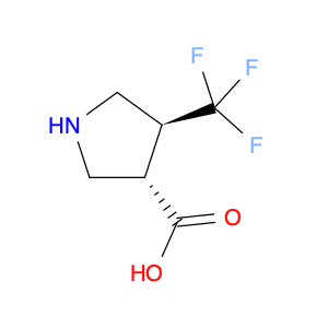 1909288-71-6 (3S,4S)-4-(trifluoromethyl)pyrrolidine-3-carboxylic acid