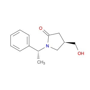 190957-22-3 2-Pyrrolidinone, 4-(hydroxymethyl)-1-[(1R)-1-phenylethyl]-, (4R)-