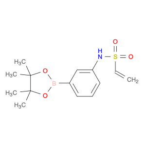 1912447-03-0 Ethenesulfonamide, N-[3-(4,4,5,5-tetramethyl-1,3,2-dioxaborolan-2-yl)phenyl]-