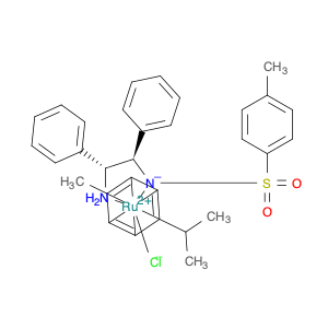 192139-92-7 Ruthenium, [N-[(1R,2R)-2-(amino-κN)-1,2-diphenylethyl]-4-methylbenzenesulfonamidato-κN]chloro[(1,2,3,4,5,6-η)-1-methyl-4-(1-methylethyl)benzene]-