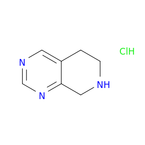 192869-79-7 Pyrido[3,4-d]pyrimidine, 5,6,7,8-tetrahydro-, hydrochloride (1:1)