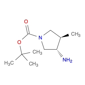 1932160-29-6 tert-butyl (3S,4R)-3-amino-4-methylpyrrolidine-1-carboxylate