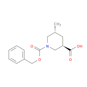 (3R,5R)-1-benzyloxycarbonyl-5-methyl-piperidine-3-carboxylic acid