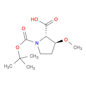 (2S,3S)-1-[(tert-butoxy)carbonyl]-3-methoxypyrrolidine-2-carboxylic acid