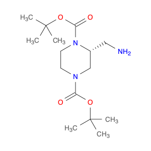 1932411-32-9 Di-tert-butyl(R)-2-(aminomethyl)piperazine-1,4-dicarboxylate