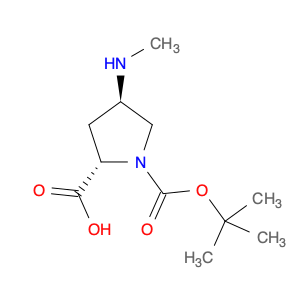 1932481-67-8 (2S,4R)-1-tert-butoxycarbonyl-4-(methylamino)pyrrolidine-2-carboxylic acid