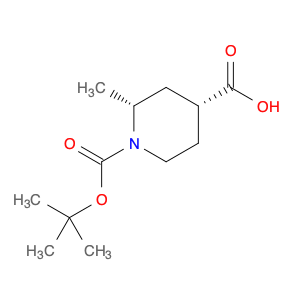 (2R,4R)-1-[(tert-butoxy)carbonyl]-2-methylpiperidine-4-carboxylic acid