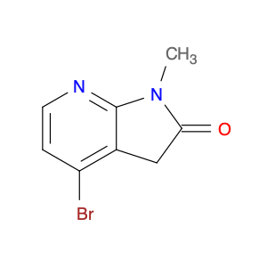 1935541-85-7 4-bromo-1-methyl-3H-pyrrolo[2,3-b]pyridin-2-one