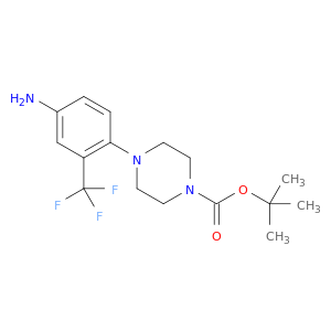 4-(4-AMINO-2-TRIFLUOROMETHYL-PHENYL)-PIPERAZINE-1-CARBOXYLIC ACID TERT-BUTYL ESTER