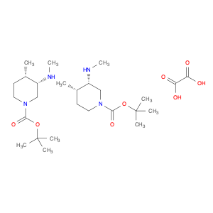 1946010-91-8 tert-butyl (3S,4S)-4-methyl-3-(methylamino)piperidine-1-carboxylate hemioxalate