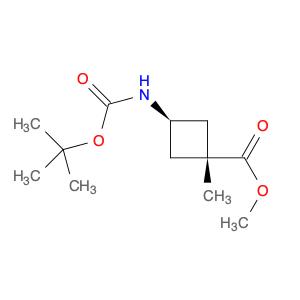 1946010-92-9 methyl trans-3-{[(tert-butoxy)carbonyl]amino}-1-methylcyclobutane-1-carboxylate