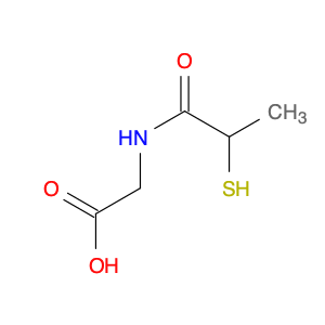 1953-02-2 N-(2-Mercaptopropionyl)glycine