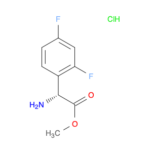 1958125-88-6 (R)-Methyl 2-amino-2-(2,4-difluorophenyl)acetate hydrochloride