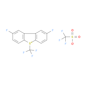 1961266-44-3 2,8-Difluoro-5-(trifluoromethyl)-5H-dibenzo[b,d]thiophen-5-ium Trifluoromethanesulfonate