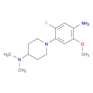 1961612-85-0 1-(4-Amino-2-fluoro-5-methoxyphenyl)-N,N-dimethyl-4-piperidinamine