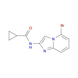 1973485-26-5 Cyclopropanecarboxamide, N-(5-bromoimidazo[1,2-a]pyridin-2-yl)-