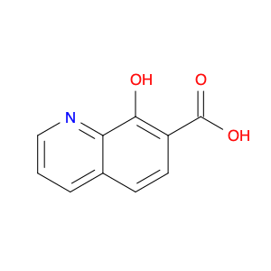 7-Quinolinecarboxylic acid, 8-hydroxy-