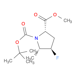 1984825-19-5 O1-tert-butyl O2-methyl (2S,4R,5S)-4-fluoro-5-methyl-pyrrolidine-1,2-dicarboxylate