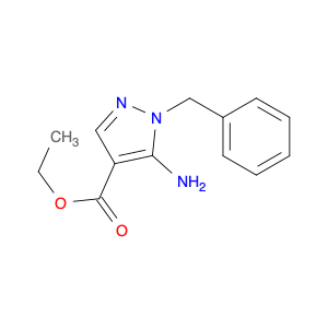 1H-Pyrazole-4-carboxylic acid, 5-amino-1-(phenylmethyl)-, ethyl ester