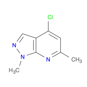 19867-78-8 4-chloro-1,6-dimethyl-1H-pyrazolo[3,4-b]pyridine