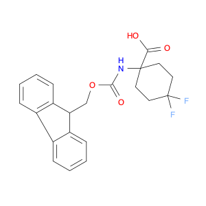 1-([(9H-FLUOREN-9-YLMETHOXY)CARBONYL]AMINO)-4,4-DIFLUOROCYCLOHEXANE-1-CARBOXYLIC ACID