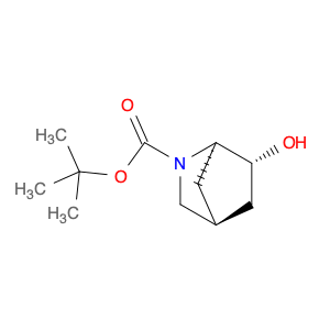 2-Azabicyclo[2.2.1]heptane-2-carboxylic acid, 6-hydroxy-, 1,1-dimethylethyl ester, (1R,4S,6R)-rel-