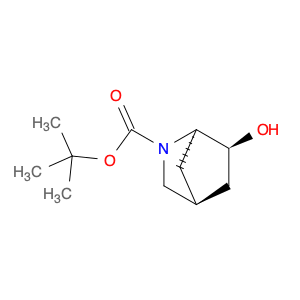 2-Azabicyclo[2.2.1]heptane-2-carboxylic acid, 6-hydroxy-, 1,1-dimethylethyl ester, (1R,4S,6S)-rel-