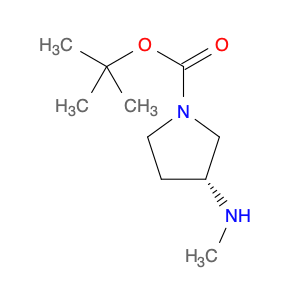 1-Pyrrolidinecarboxylic acid, 3-(methylamino)-, 1,1-dimethylethyl ester, (3R)-