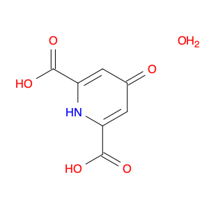 2,6-Pyridinedicarboxylic acid, 1,4-dihydro-4-oxo-, hydrate (1:1)