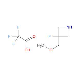 Azetidine, 3-fluoro-3-(methoxymethyl)-, 2,2,2-trifluoroacetate (1:1)