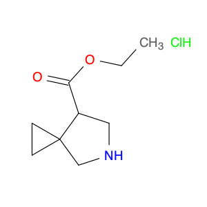 5-Azaspiro[2.4]heptane-7-carboxylic acid, ethyl ester, hydrochloride (1:1)