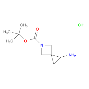 5-Azaspiro[2.3]hexane-5-carboxylic acid, 1-amino-, 1,1-dimethylethyl ester, hydrochloride (1:1)