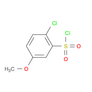 Benzenesulfonyl chloride, 2-chloro-5-methoxy-